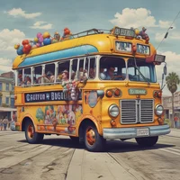 Tickling Clown Bus