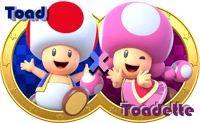 Toad and Toadette 