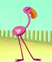 Isabel the Flamingo