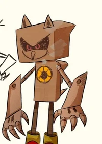 Cardboard Sonic