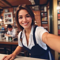 Waitress Girl
