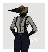 Drill woman