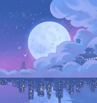 The moon
