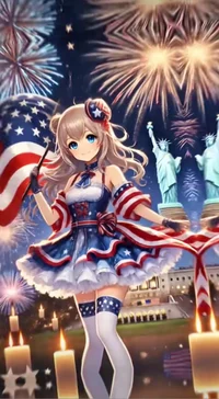 USA Anime girl 