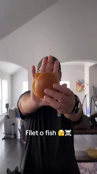 Holding Filet o fish