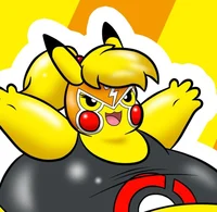 Fat Pikachu Libre