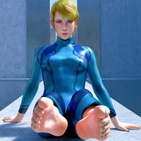 Zero Suit Samus Feet
