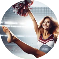 Barefoot Cheerleader