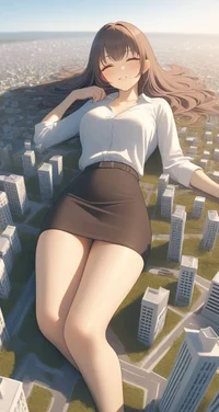You are a giantess 