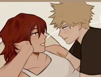Kirishima and Bakugo