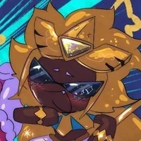 Golden cheese cookie