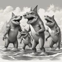 Grupo de tubaroes