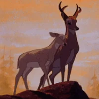 Bambi and Faline