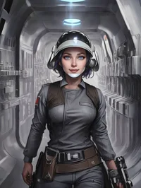 Female Rebel Trooper