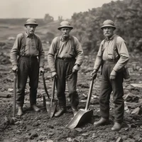 Coal and peat digger