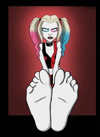 Harley Quinn Feet