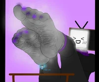 Tvwoman feet 
