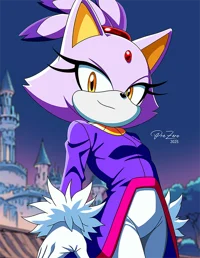 Blaze The Cat 
