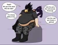 Fat Tokoyami v2 p1