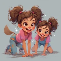 Maya and Skye