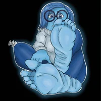 Sadness feet