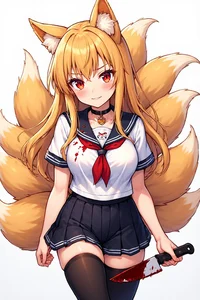 Yandere kitsune BFF