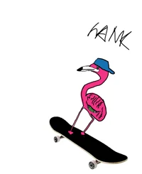 Hank the flamingo