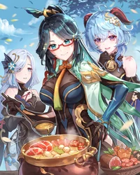 Ganyu Xianyun Shenhe