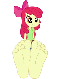 Feet Applebloom 