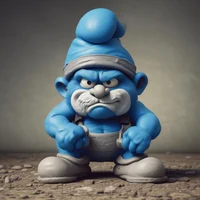Grouchy Smurf