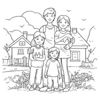 Broke family 