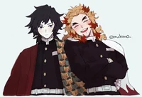 Giyuu y Kyojuro