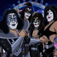 Scooby Doo and KISS