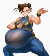 Pregnant Chun Li