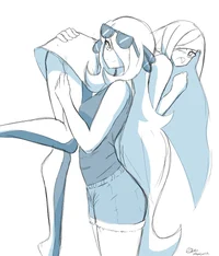 Cynthia and Lusamine