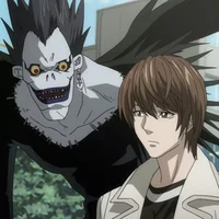 Ryuk and Light Yagam