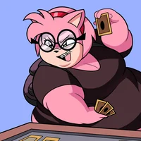 Nerdy Fat Amy Rose