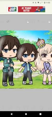 The three trio child