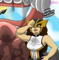 Giantess Hawkgirl
