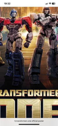 Transformers One Rp