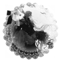 Aerith and Sephiroth