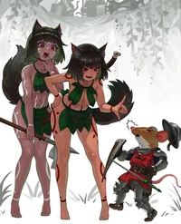 Cat girl tribe