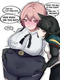 Pregnant Yanagi