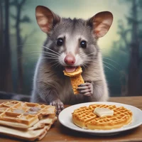 APossumEatingWaffles