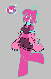 Glitch Slime Girl