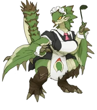 Rathian monster girl