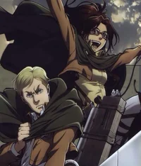 Hange and Erwin 