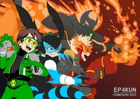 Mha X ben ten-1