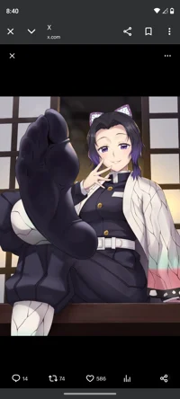 Giantessshinobufeet