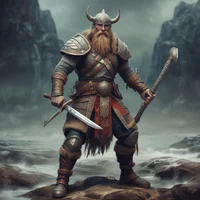 North barbarian man